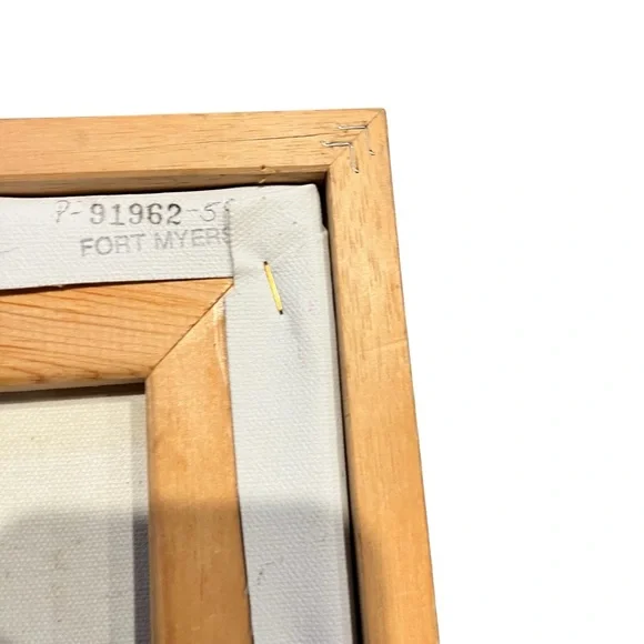 Peggy Harris Raccoon Painting Signed Original 1987 - Picture 4 of 8